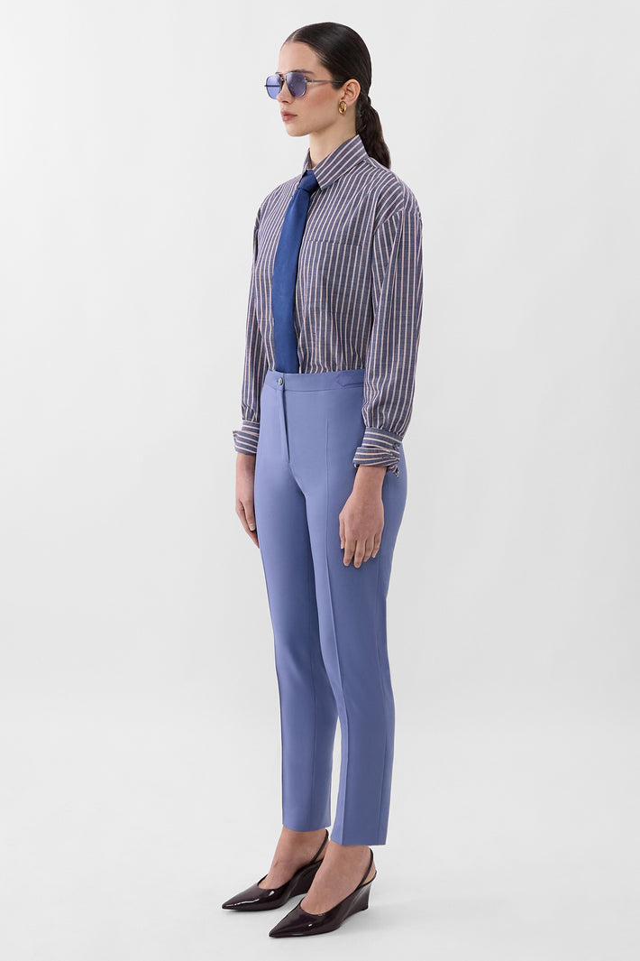 Fine Wool Slim Trouser