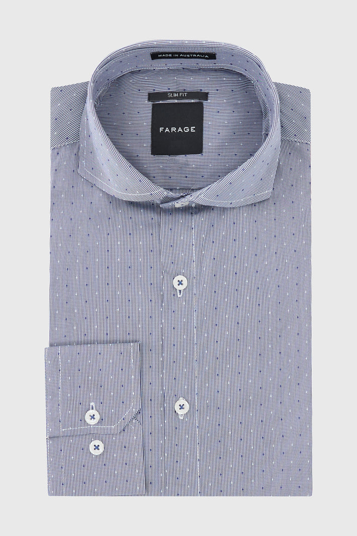 Como Shirt Sylvanto Navy