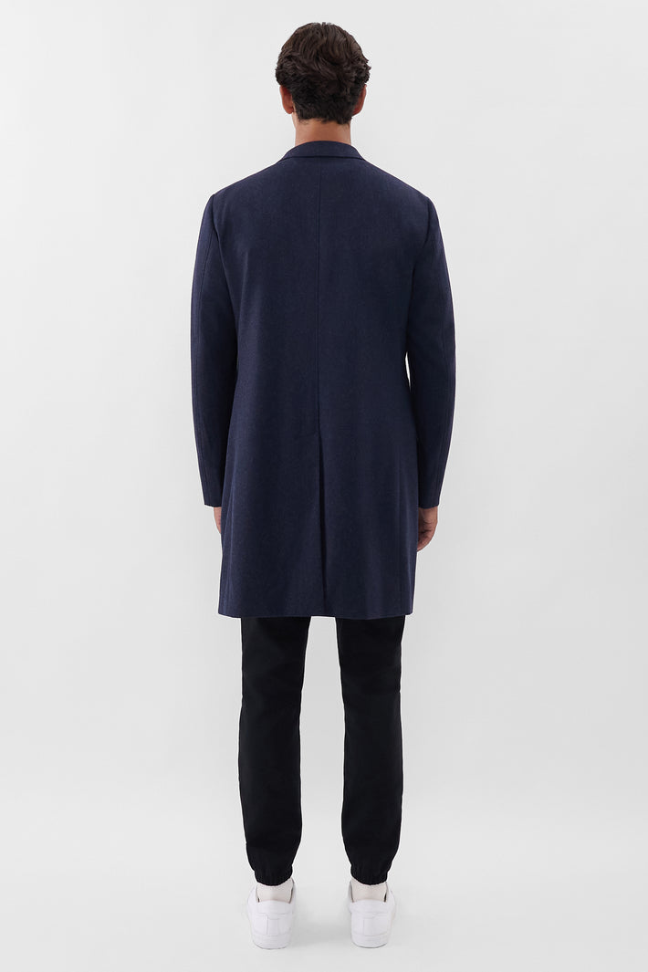 Classic Navy DB Coat