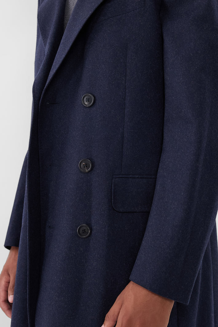 Classic Navy DB Coat