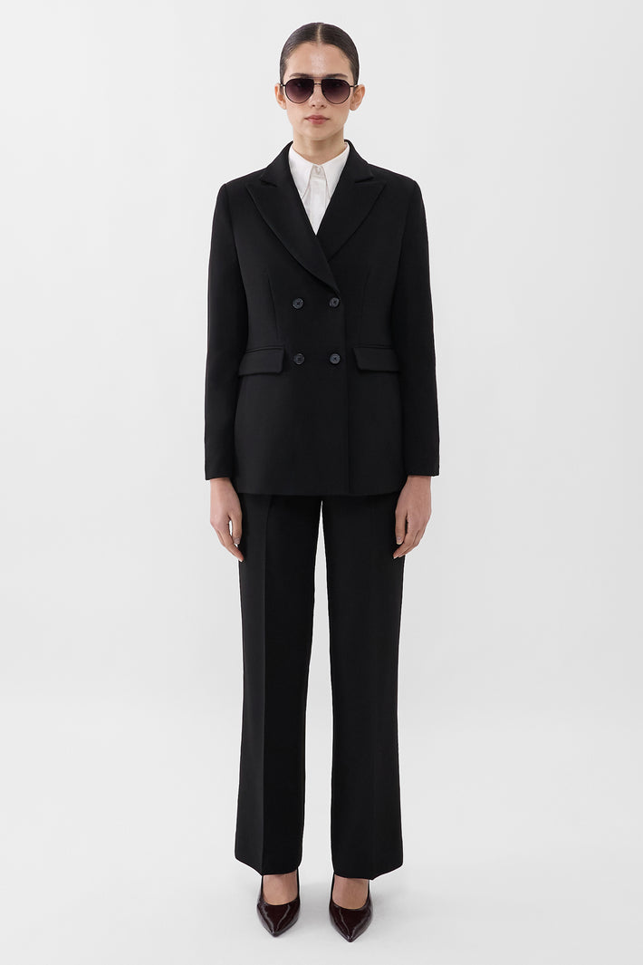 Signature Crepe DB Blazer
