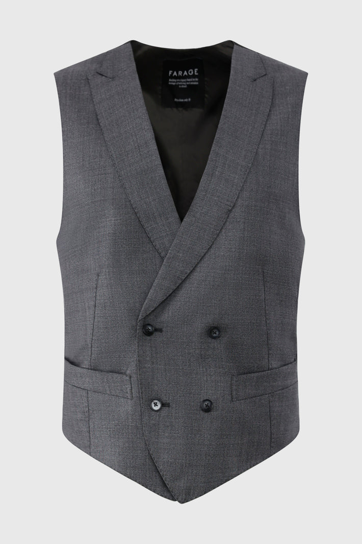 London Waistcoat Light Grey