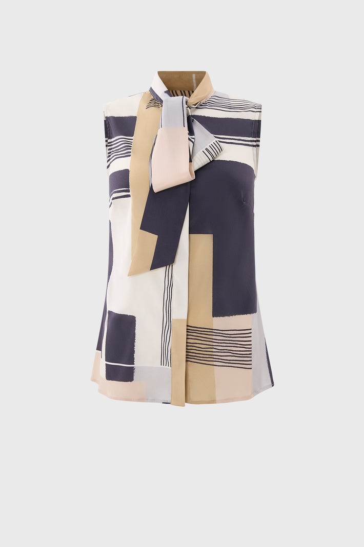 Cora blouse Geo Print