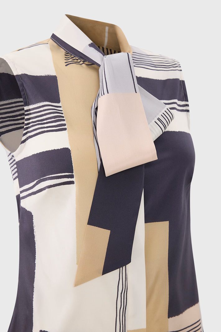 Cora blouse Geo Print