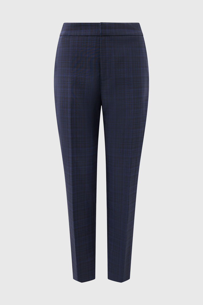 Check Slim Line Trouser