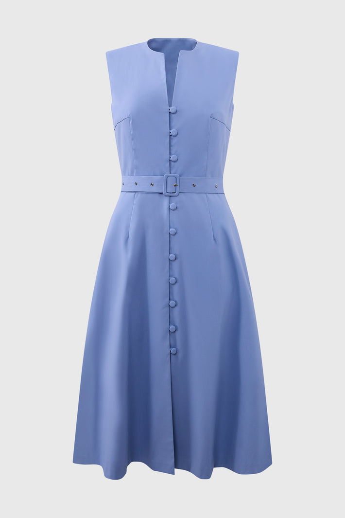 Sky Shirtdress