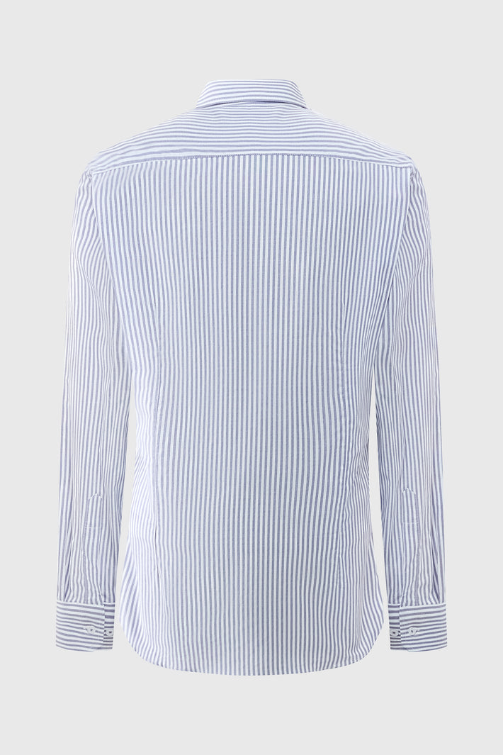 Jax Como Shirt Grey Stripe