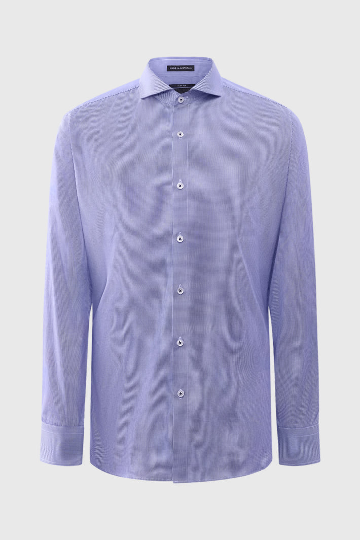 Jax Como Shirt Micro Check