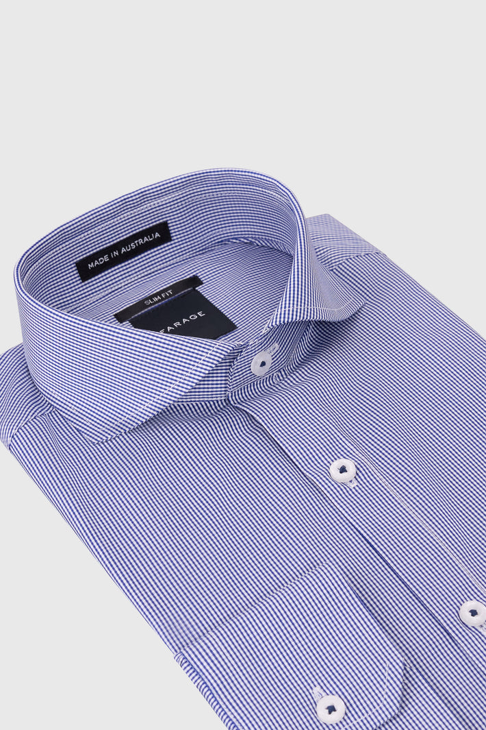 Jax Como Shirt Micro Check