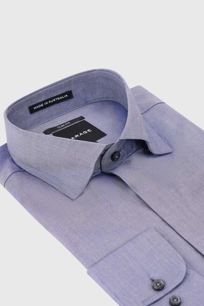 Jax Shirt Round in Denim