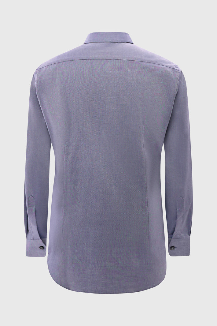 Jax Shirt Round in Denim