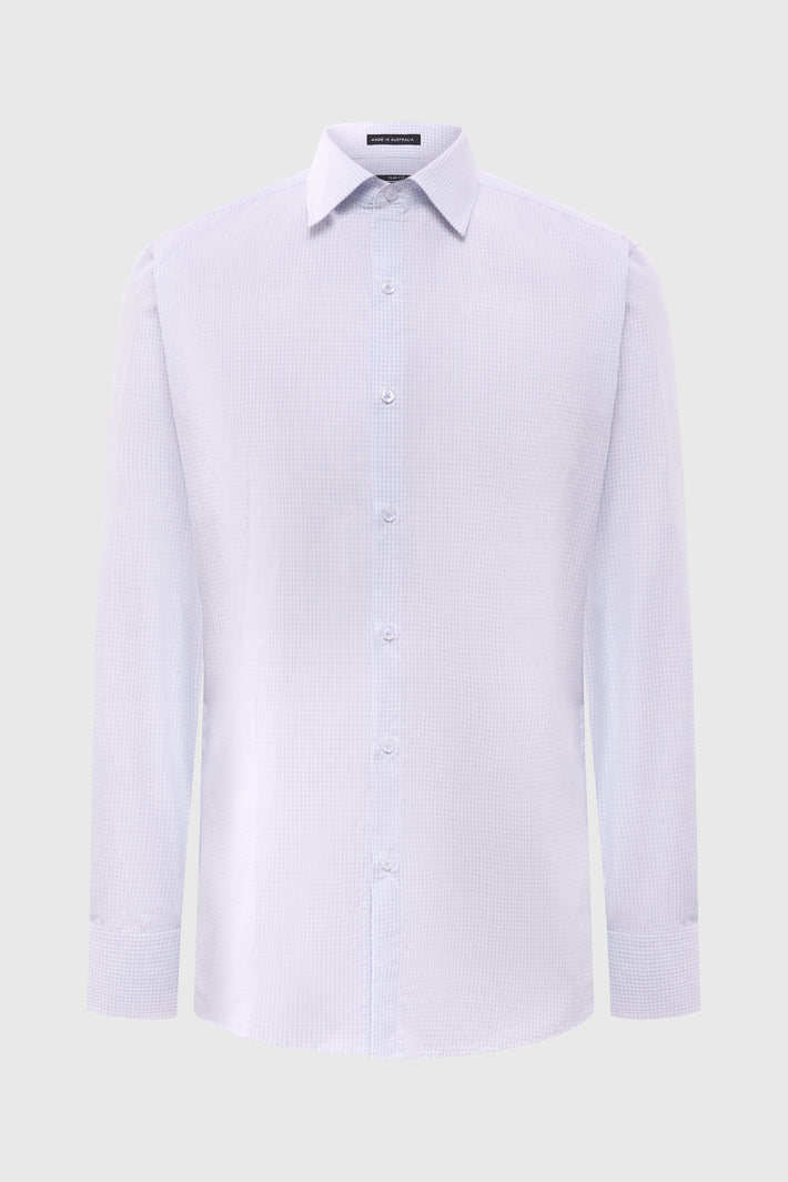 Jax Slim Shirt Sky Check