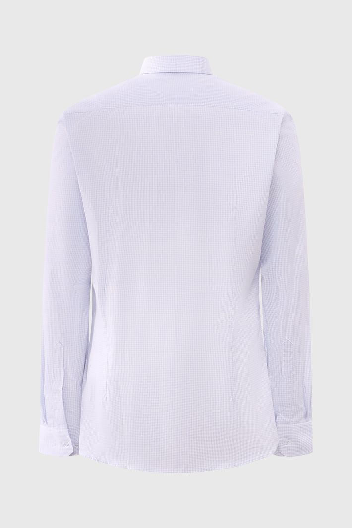 Jax Slim Shirt Sky Check