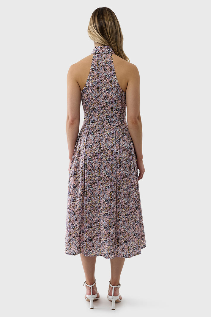 Liberty Halter Shirtdress