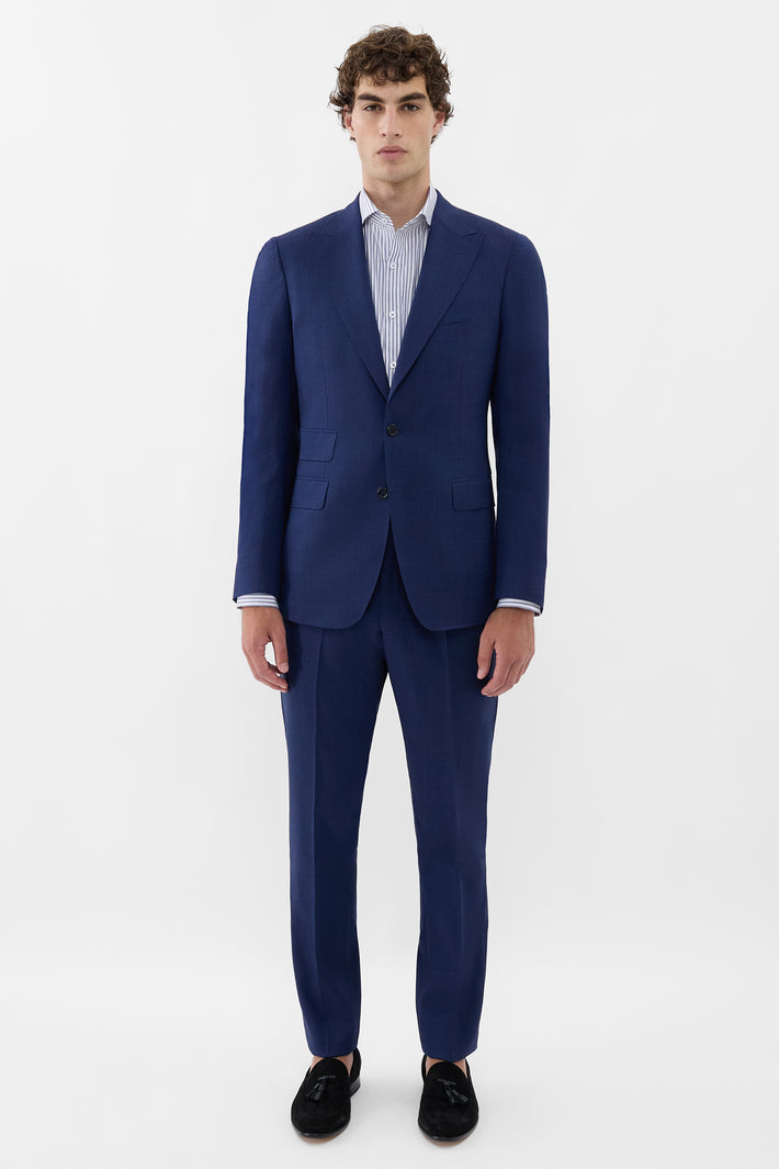 London Suit with Extra wide Peak Lapel
