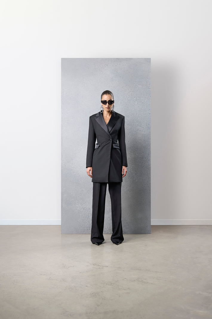 Tuxedo Dress