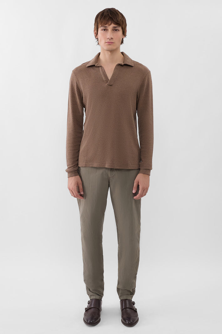 Classic Long Sleeve Polo