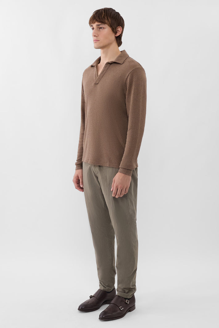 Classic Long Sleeve Polo