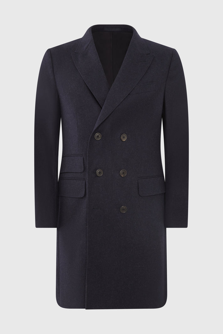 Classic Navy DB Coat