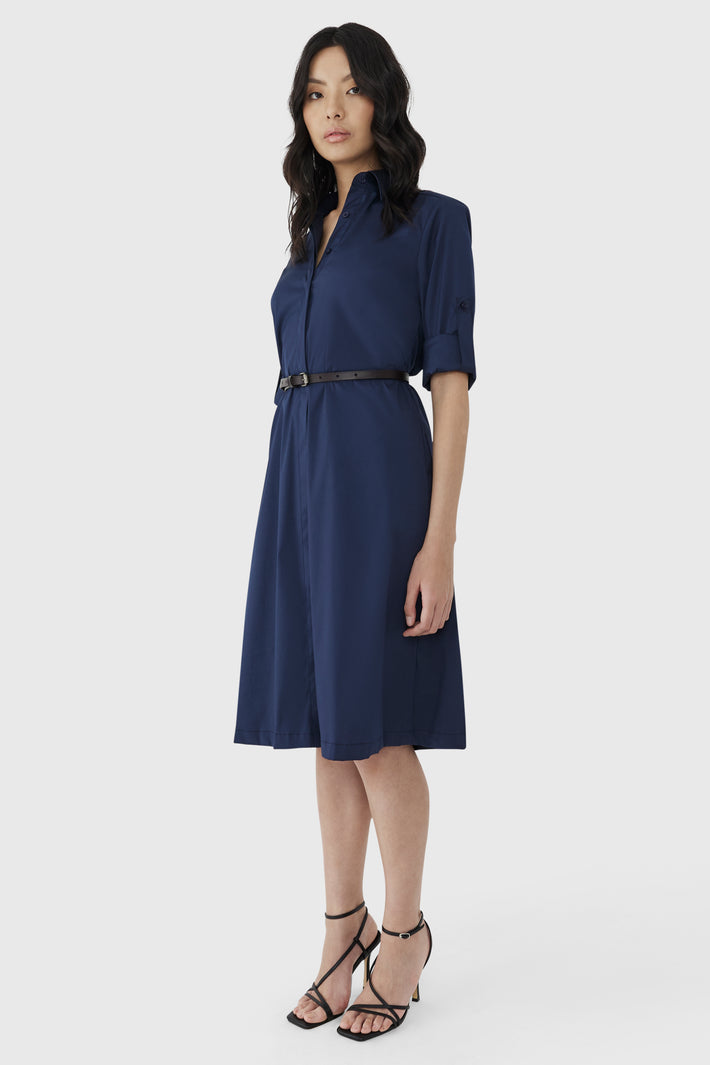 Olivia Cotton Shirtdress