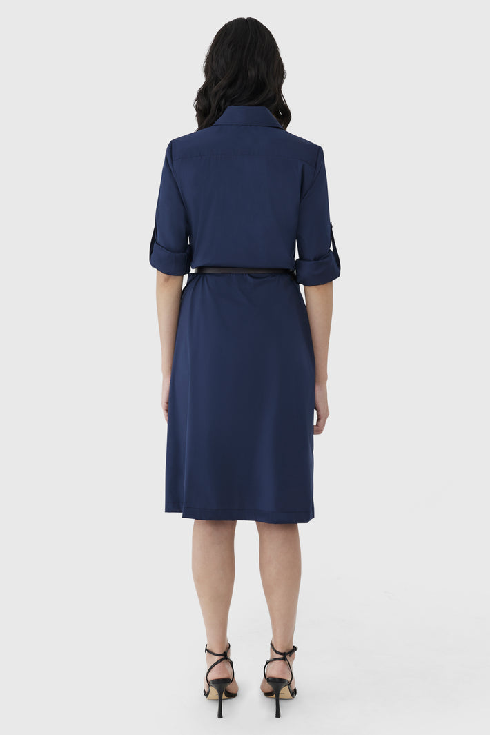 Olivia Cotton Shirtdress