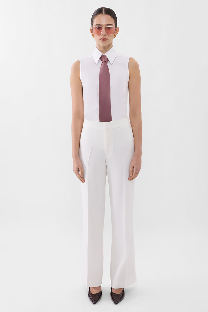 Signature Crepe Wide Leg Trouser