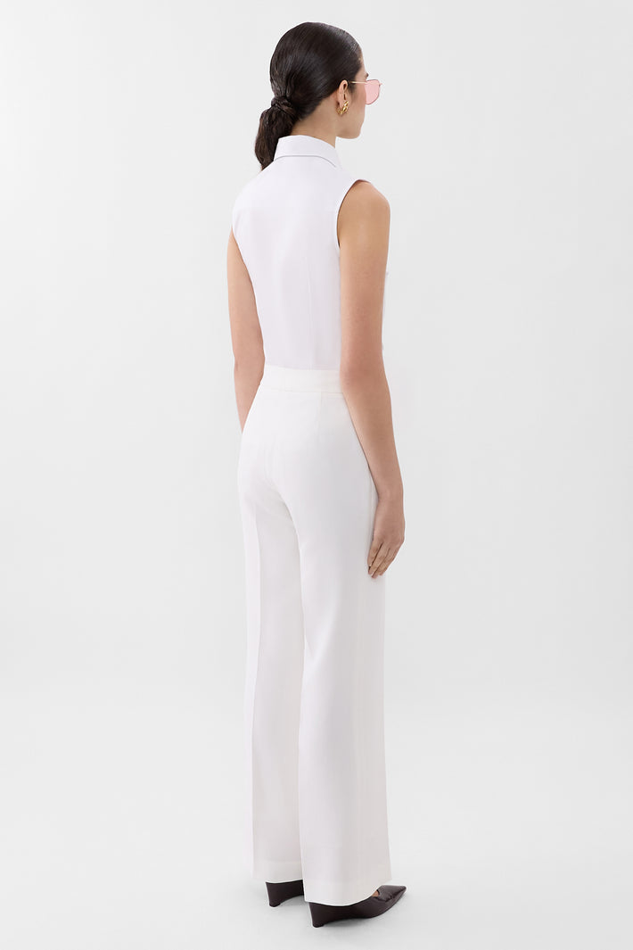 Signature Crepe Wide Leg Trouser