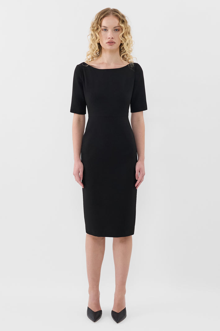 Signature Crepe Dress