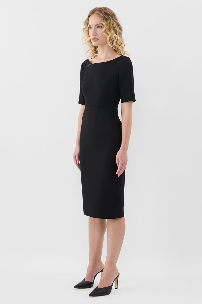 Signature Crepe Dress