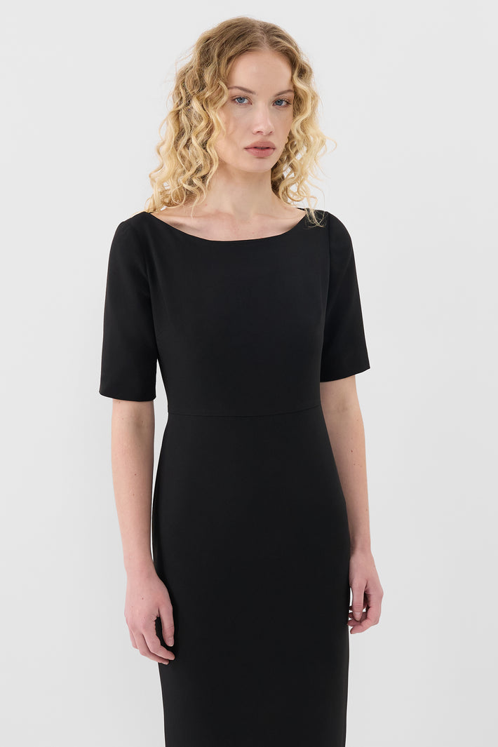 Signature Crepe Dress