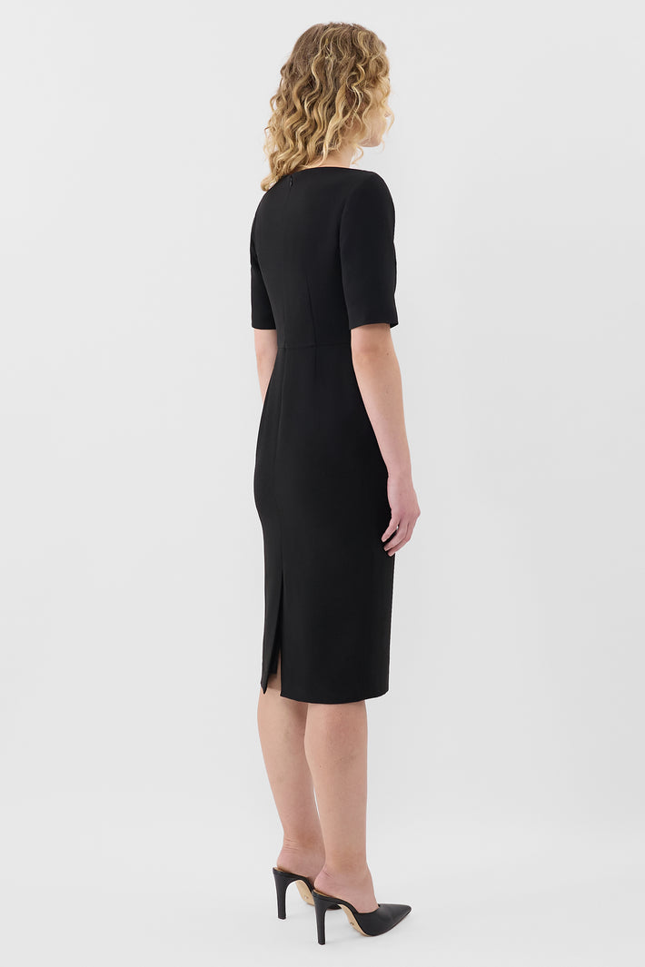Signature Crepe Dress