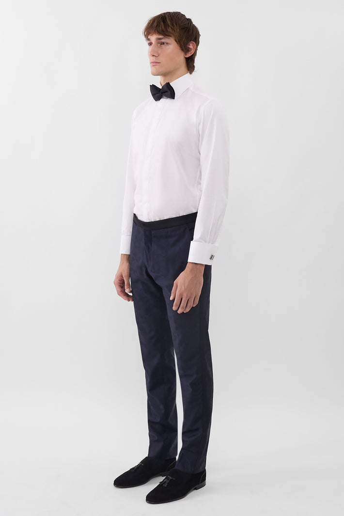 London Tuxedo Trouser GG + Stripe