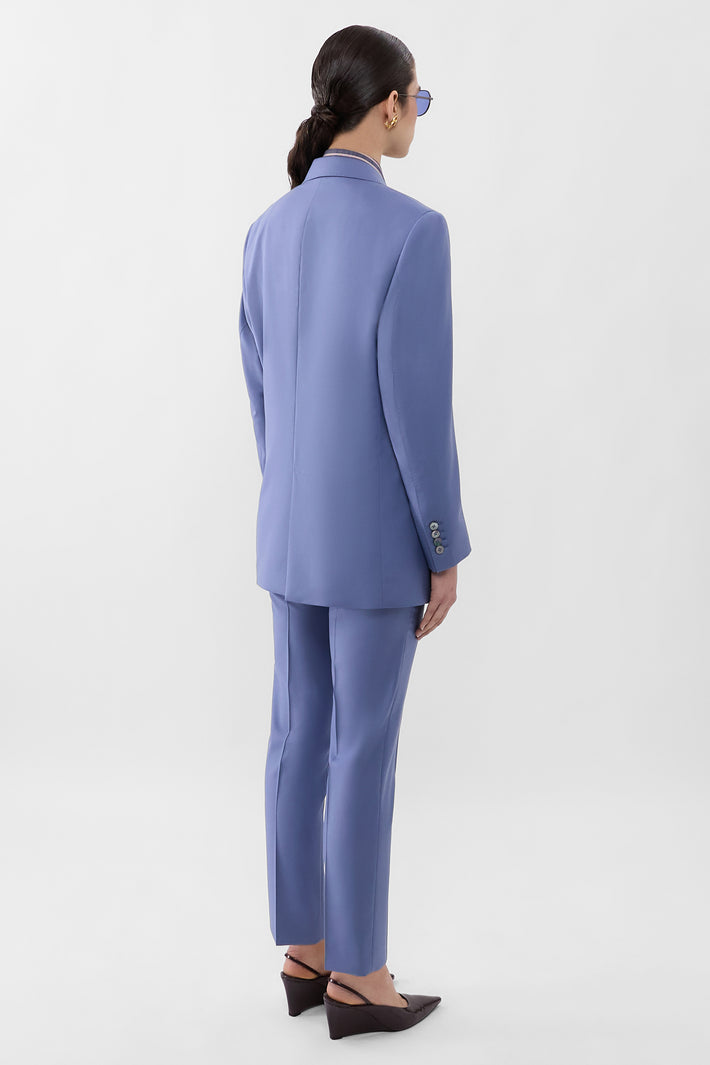 Fine Wool Oversized Blazer