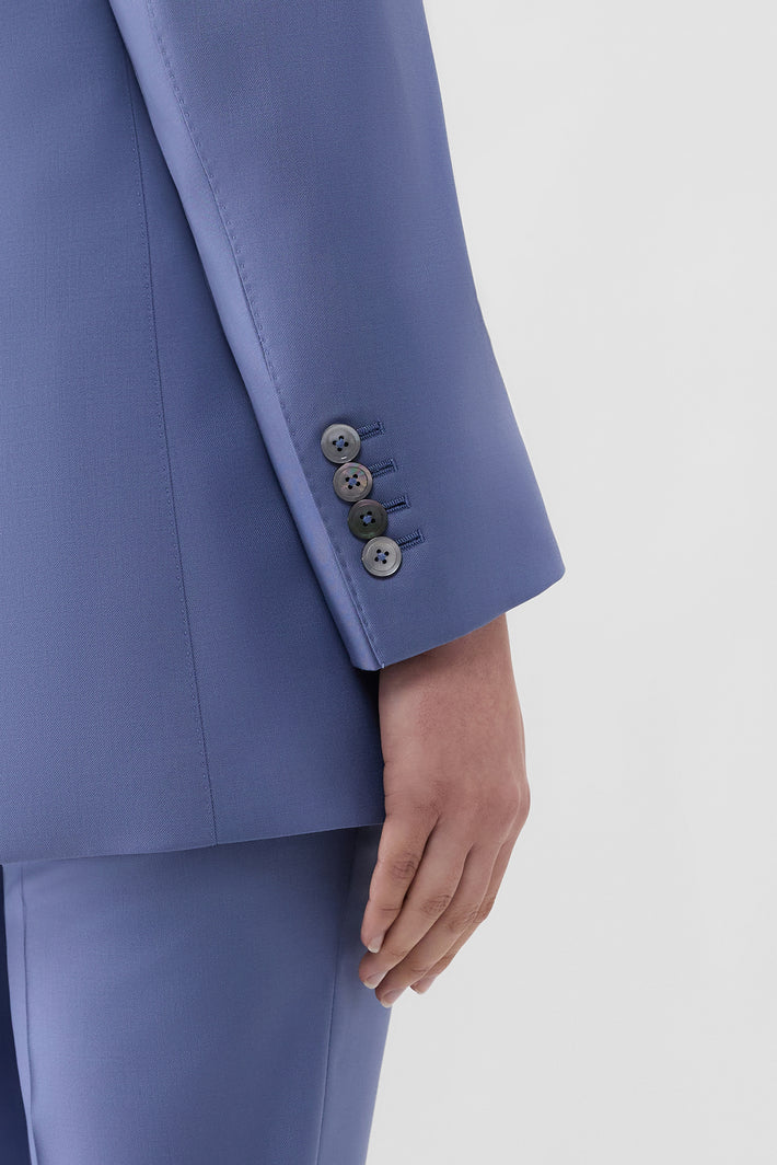 Fine Wool Oversized Blazer