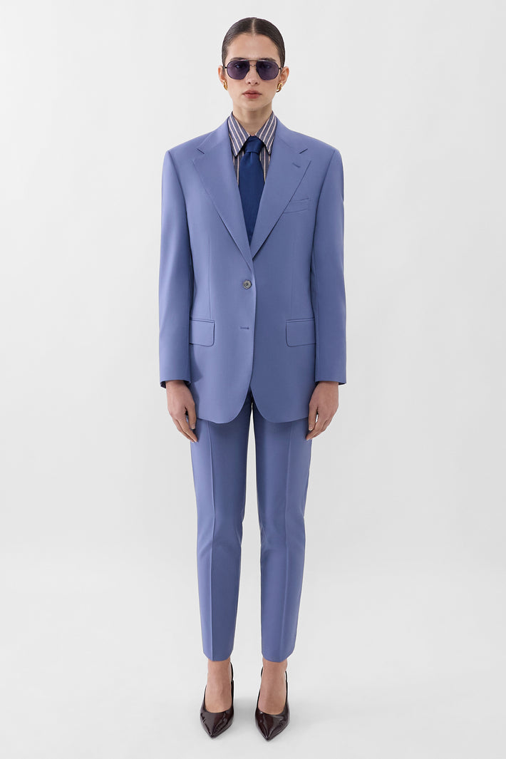 Fine Wool Oversized Blazer