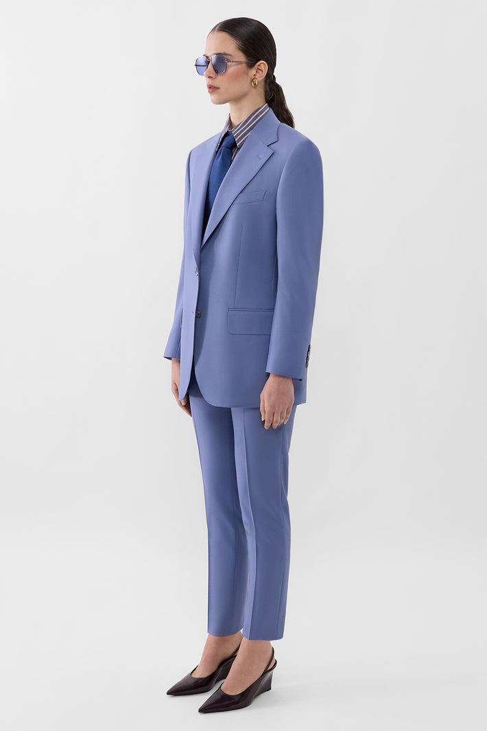 Fine Wool Oversized Blazer