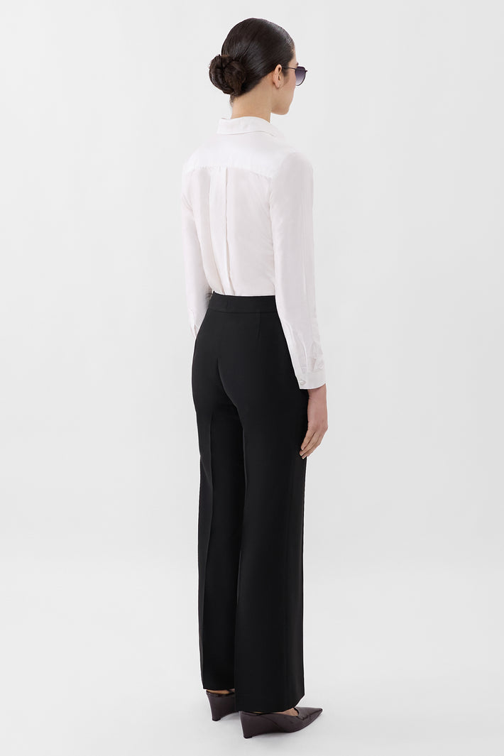 Signature Crepe Wide Leg Trouser
