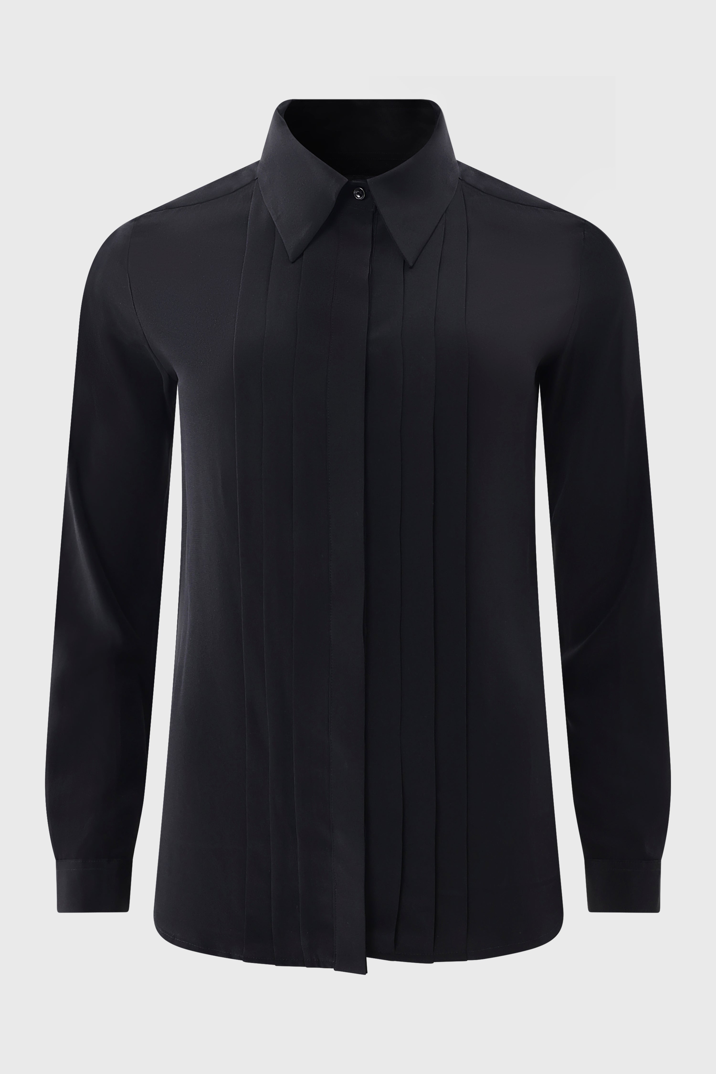 Pleated Panel Blouse