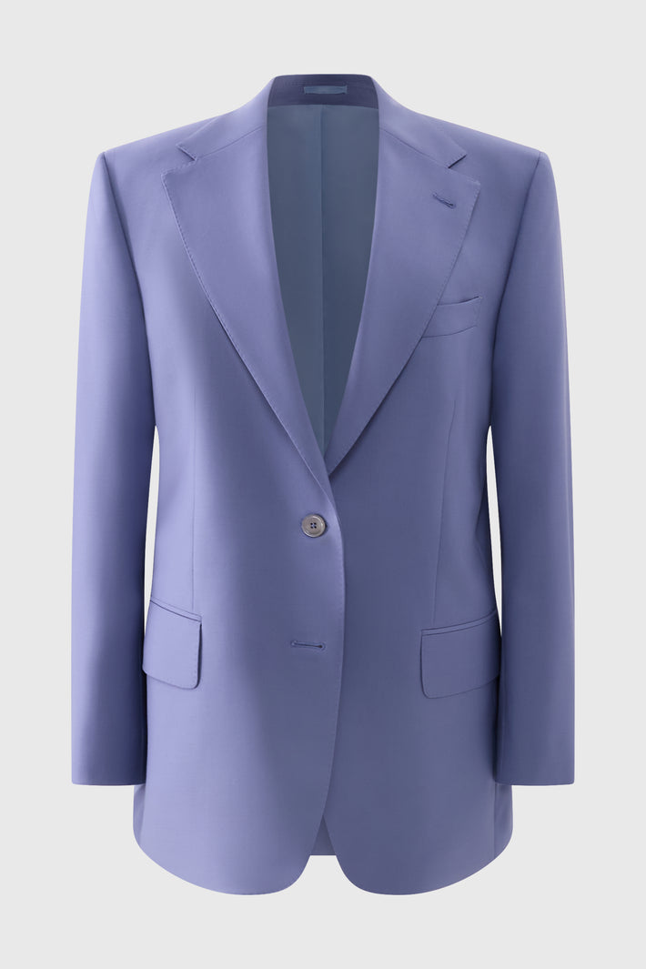 Fine Wool Oversized Blazer