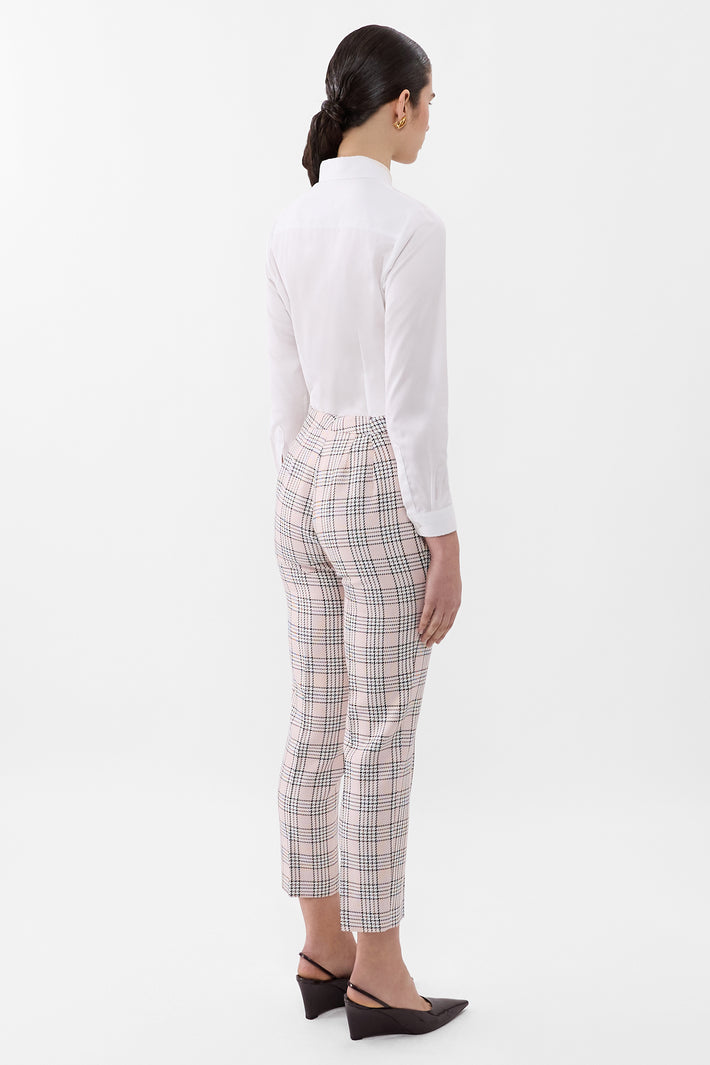 Madamme High Waist Crop Trouser