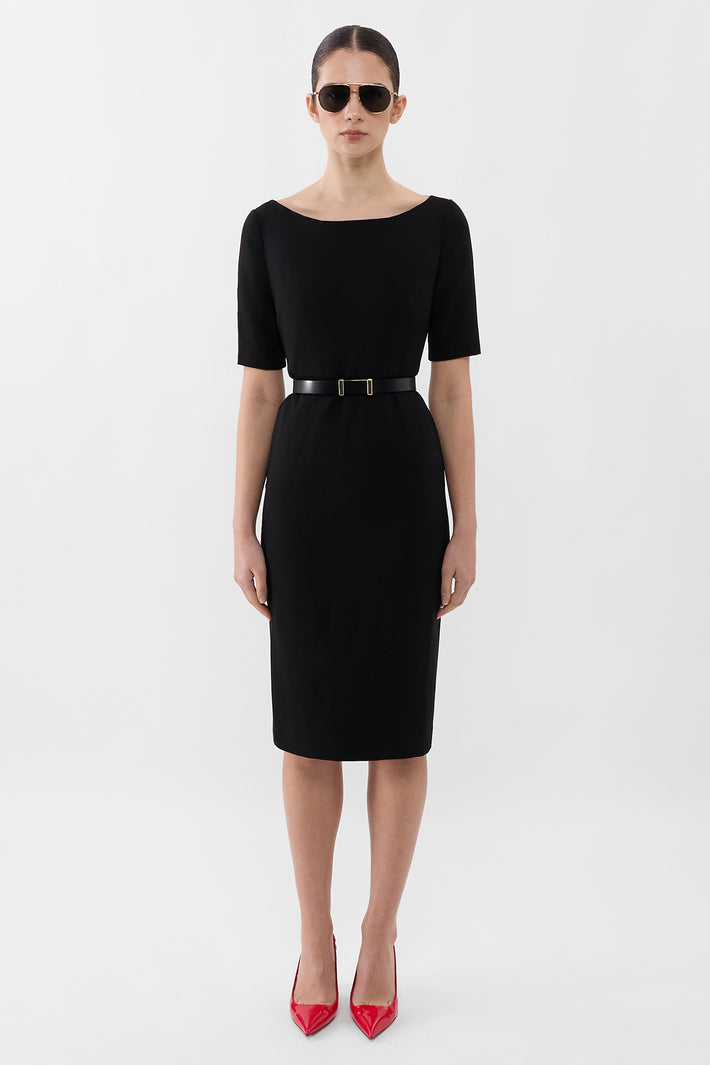 Signature Crepe Dress