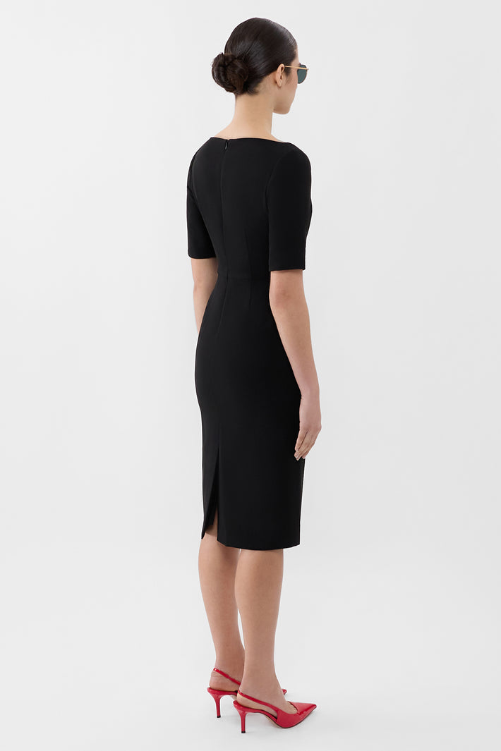 Signature Crepe Dress