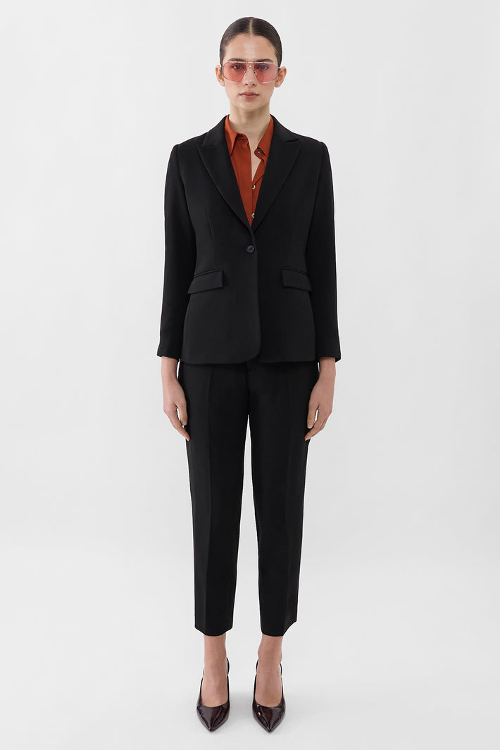 Signature Crepe Blazer