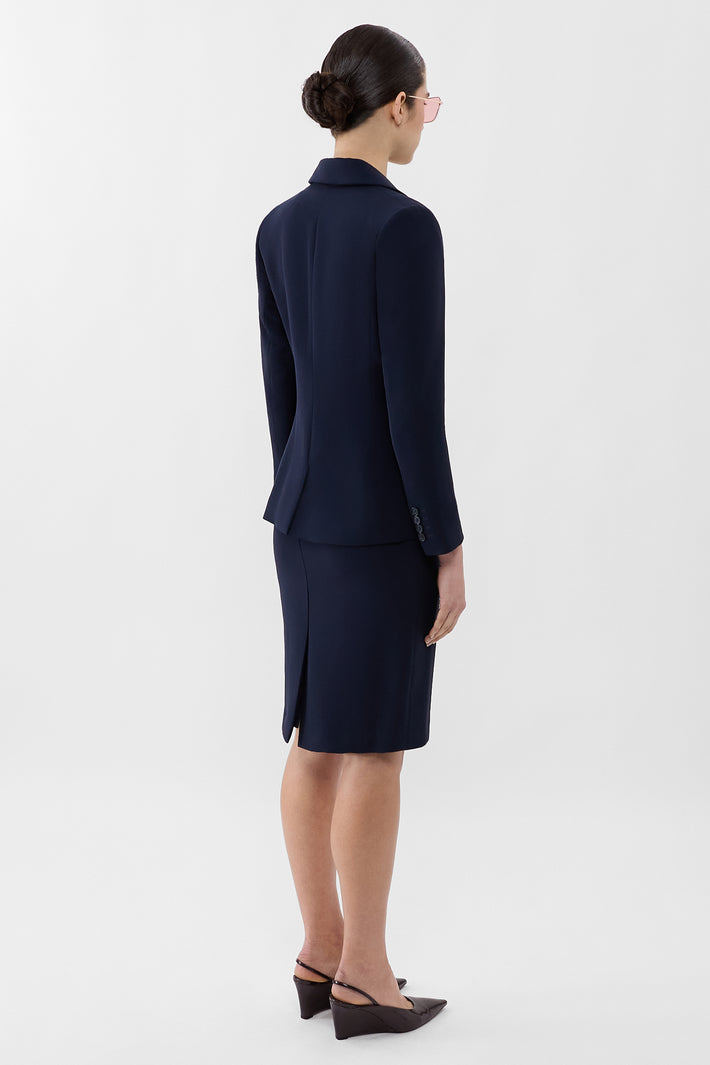Signature Crepe Blazer