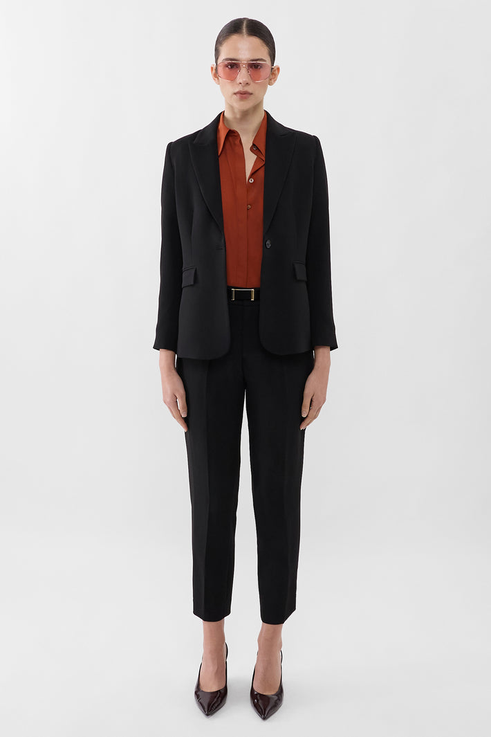 Signature Crepe Blazer