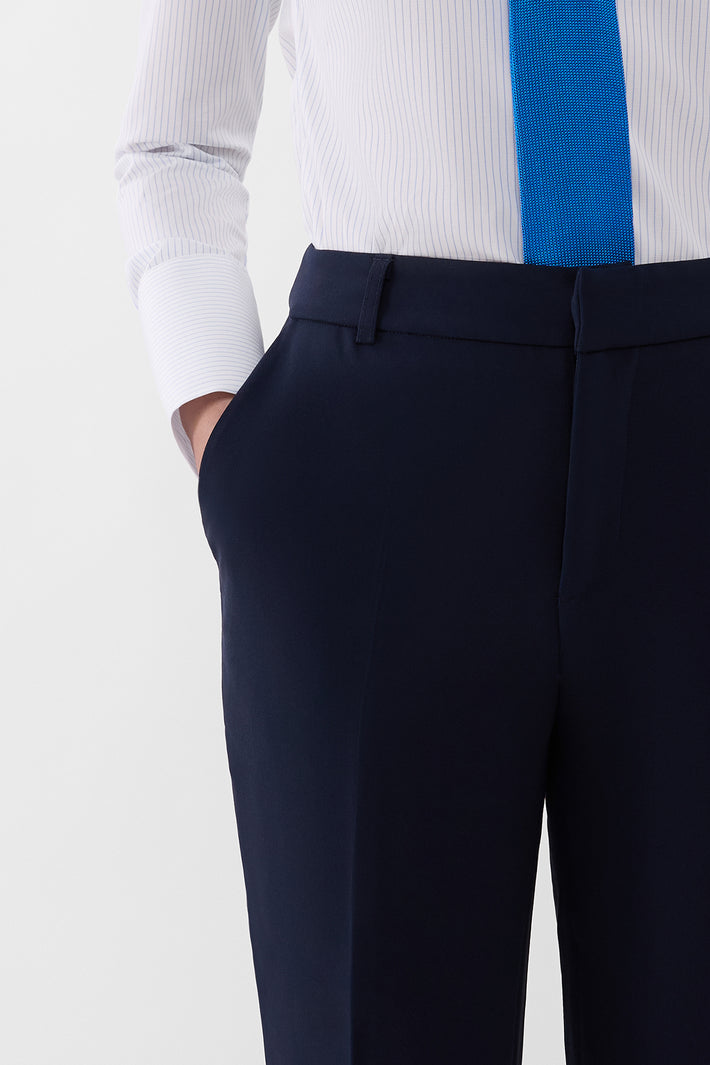 Signature Crepe Slim Trouser