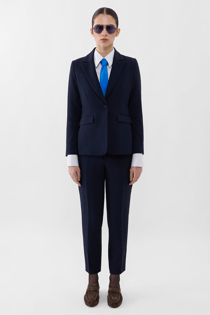 Signature Crepe Slim Trouser