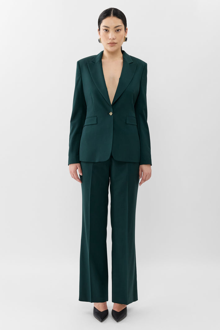 Signature One Button Blazer