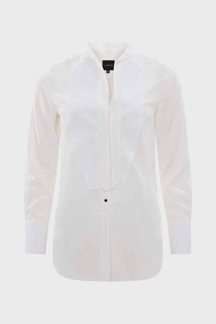 Silk Tuxedo Shirt
