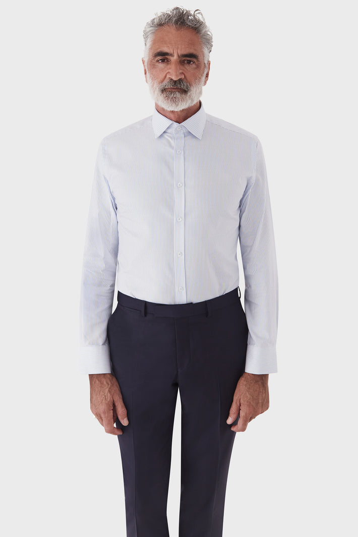 Jax Slim Shirt Bahama Stripe